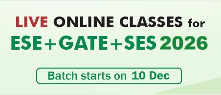 Live Online Course for ESE-2026 & GATE-2026