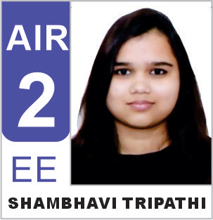 Shambhavi Tripathi | AIR 02, ESE 2019 (EE)