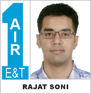 Rajat Soni | AIR 01, ESE 2019 (ECE)