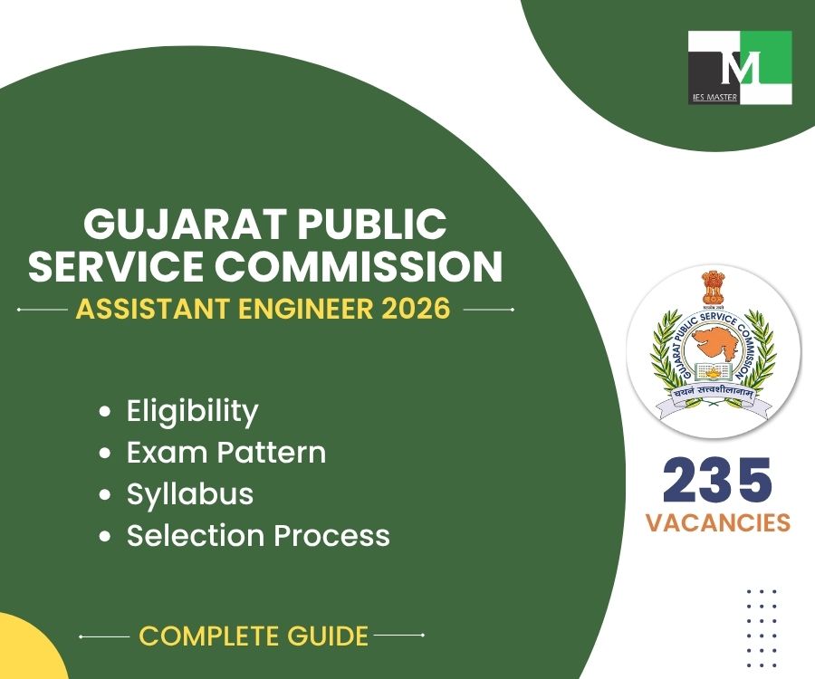 GPSC AE Recruitment 2026 for 235 Assistant Engineer Posts | Eligibility, Vacancy, Syllabus & Preparation Strategy