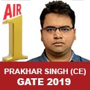 Prakhar Singh | AIR-1, GATE 2019 (CE)