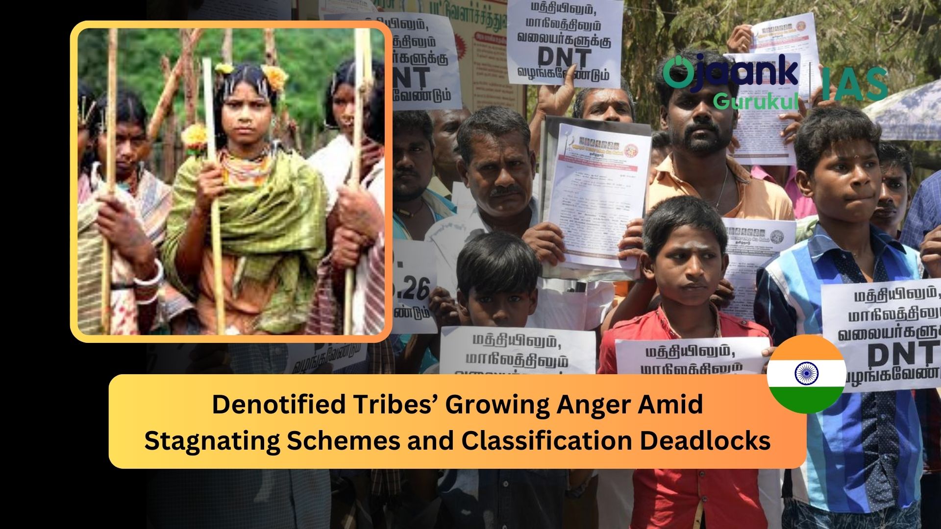 img-Denotified Tribes’ Growing Anger Amid Stagnating Schemes and Classification Deadlocks