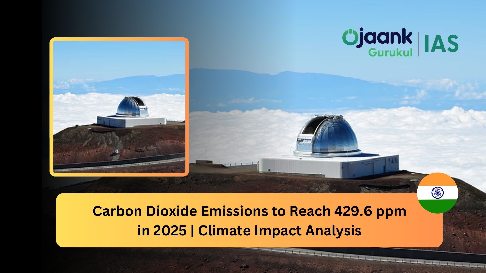 Carbon Dioxide Emissions to Reach 429.6 ppm in 2025 | Climate Impact Analysis