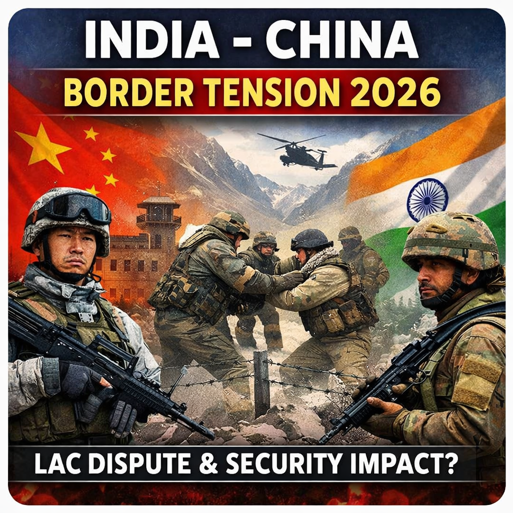 India vs China LAC Dispute 2026 Explained: Military Tension और Trade Risk का पूरा सच