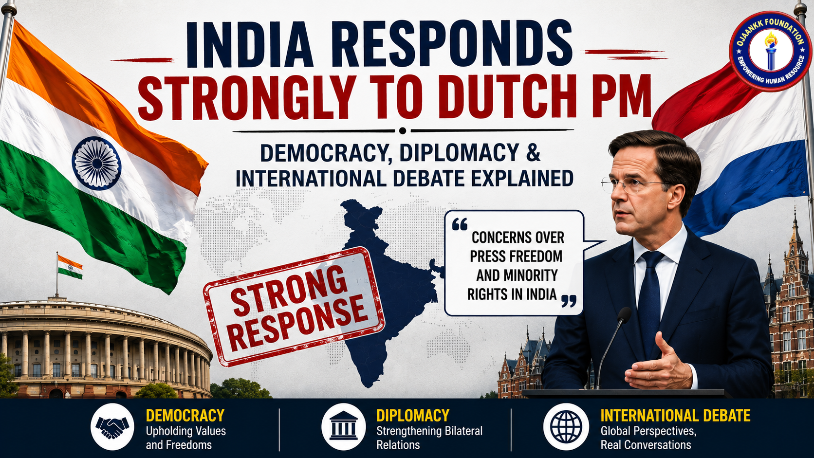 PM Modi’s Netherlands Visit Sparks Debate on Press Freedom, Democracy and Minority Rights in India