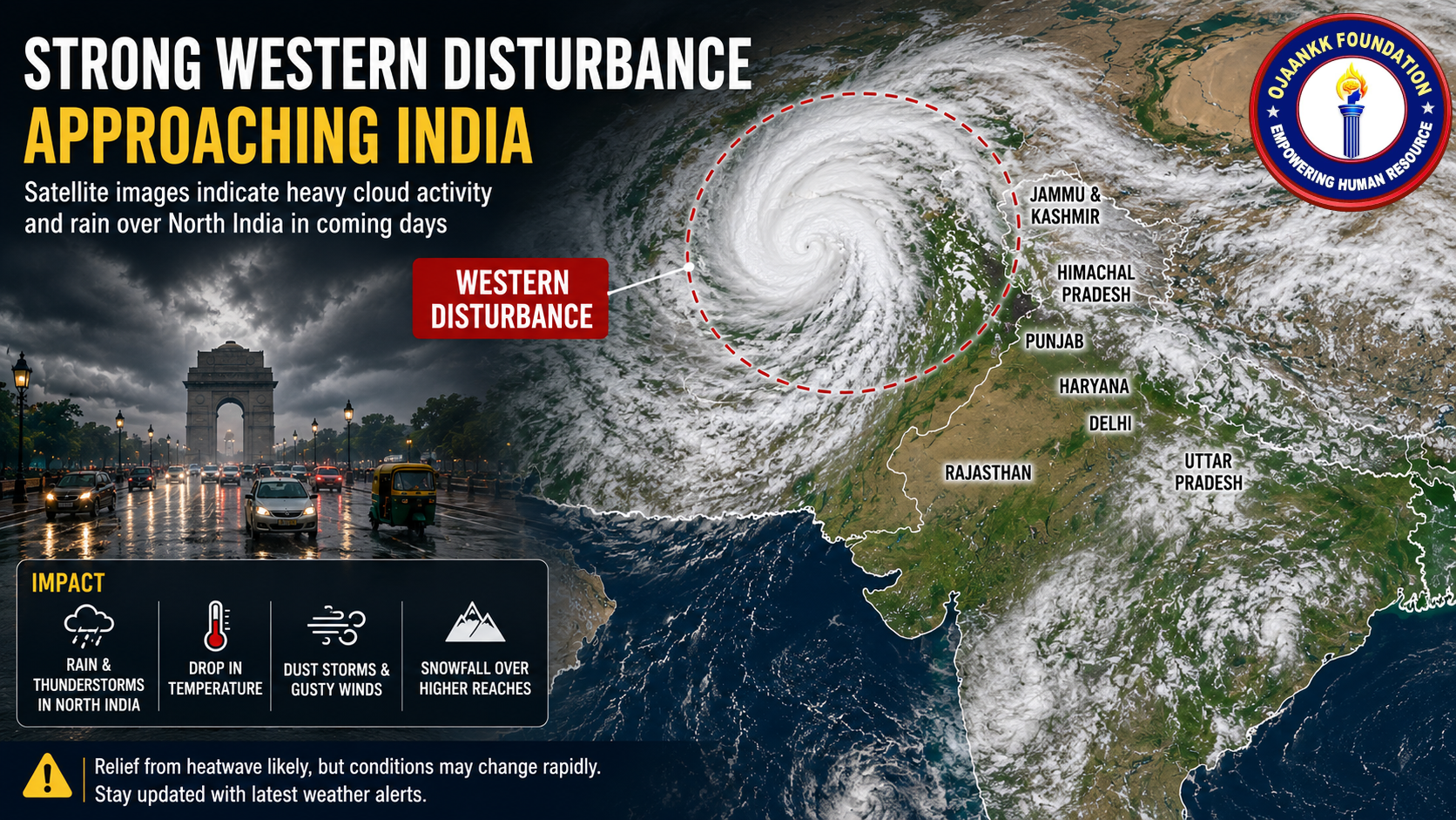 Will Rain Finally Bring Relief? Strong Western Disturbance May Change India’s Weather