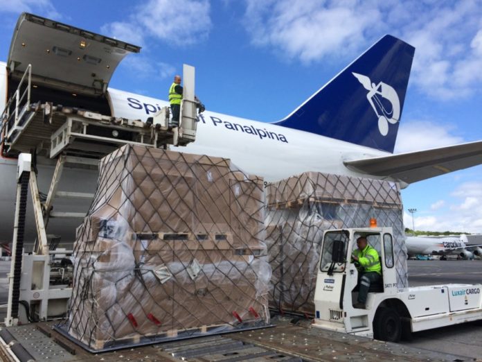 img-Cargo flights carry medical supplies to eastern and southern parts of the country; private airlines also carry out critical supply operations