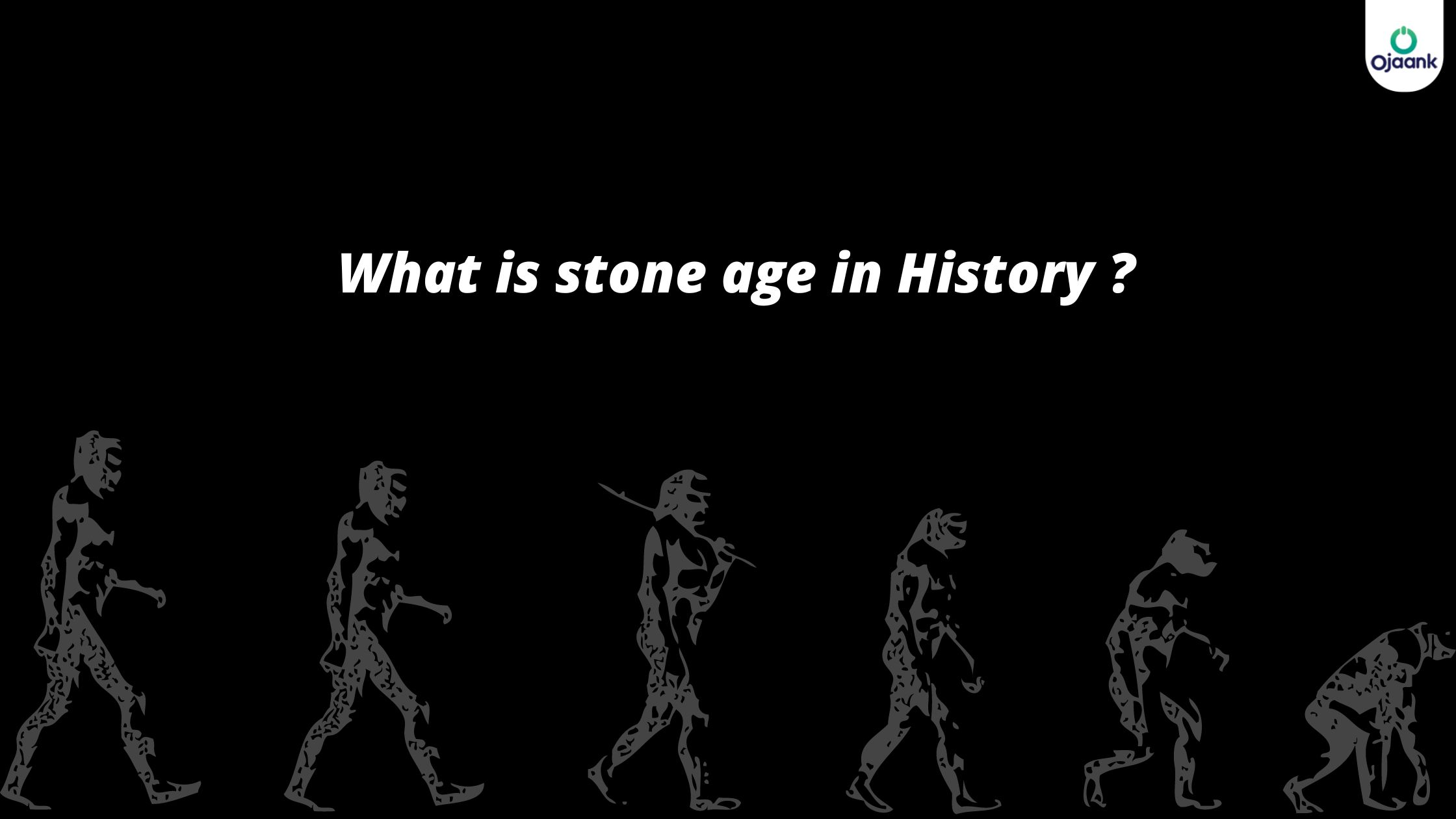 What is stone age in History ?
