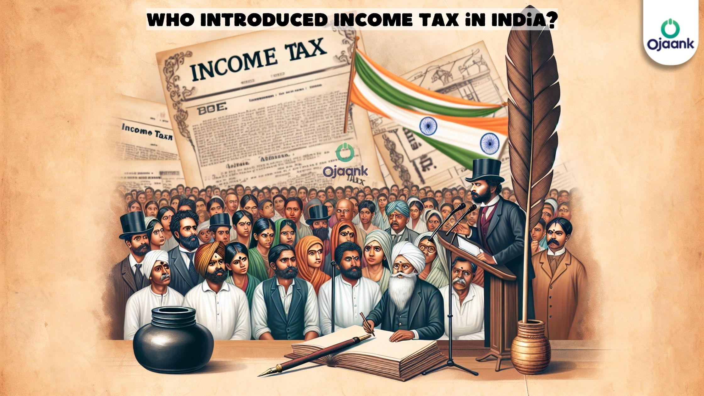 img-Who Introduced Income Tax in India?