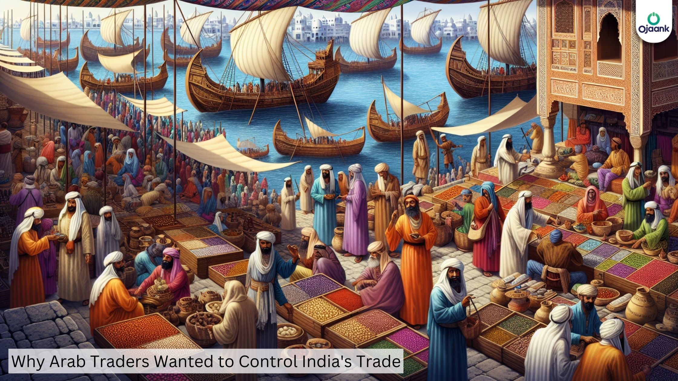 Why Arab Traders Wanted to Control India's Trade ?