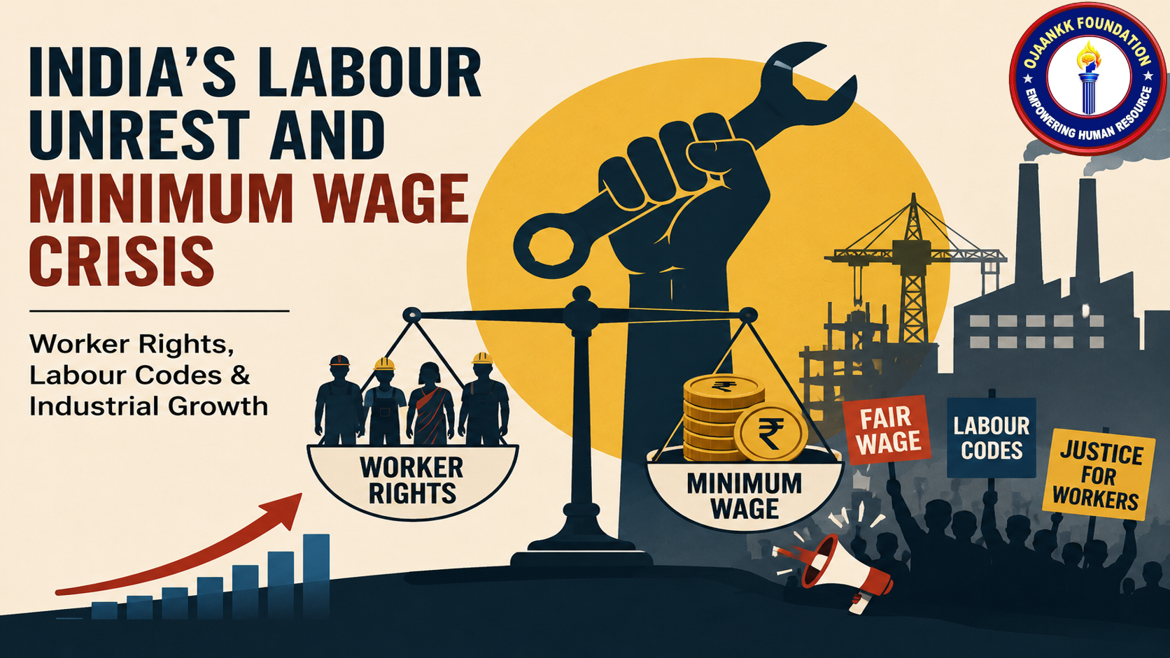 India’s Labour Unrest and Minimum Wage Crisis: Worker Rights, Labour Codes & Industrial Growth Explained