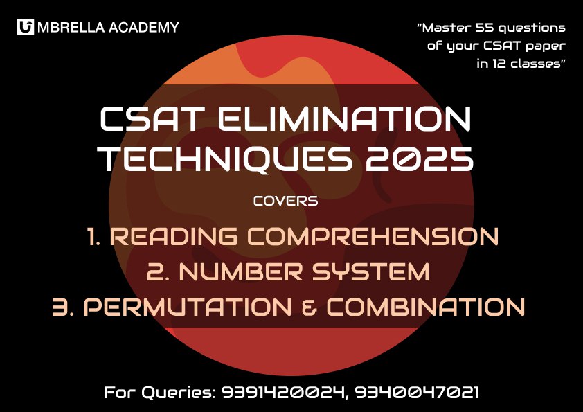 CSAT Elimination Techniques 2025