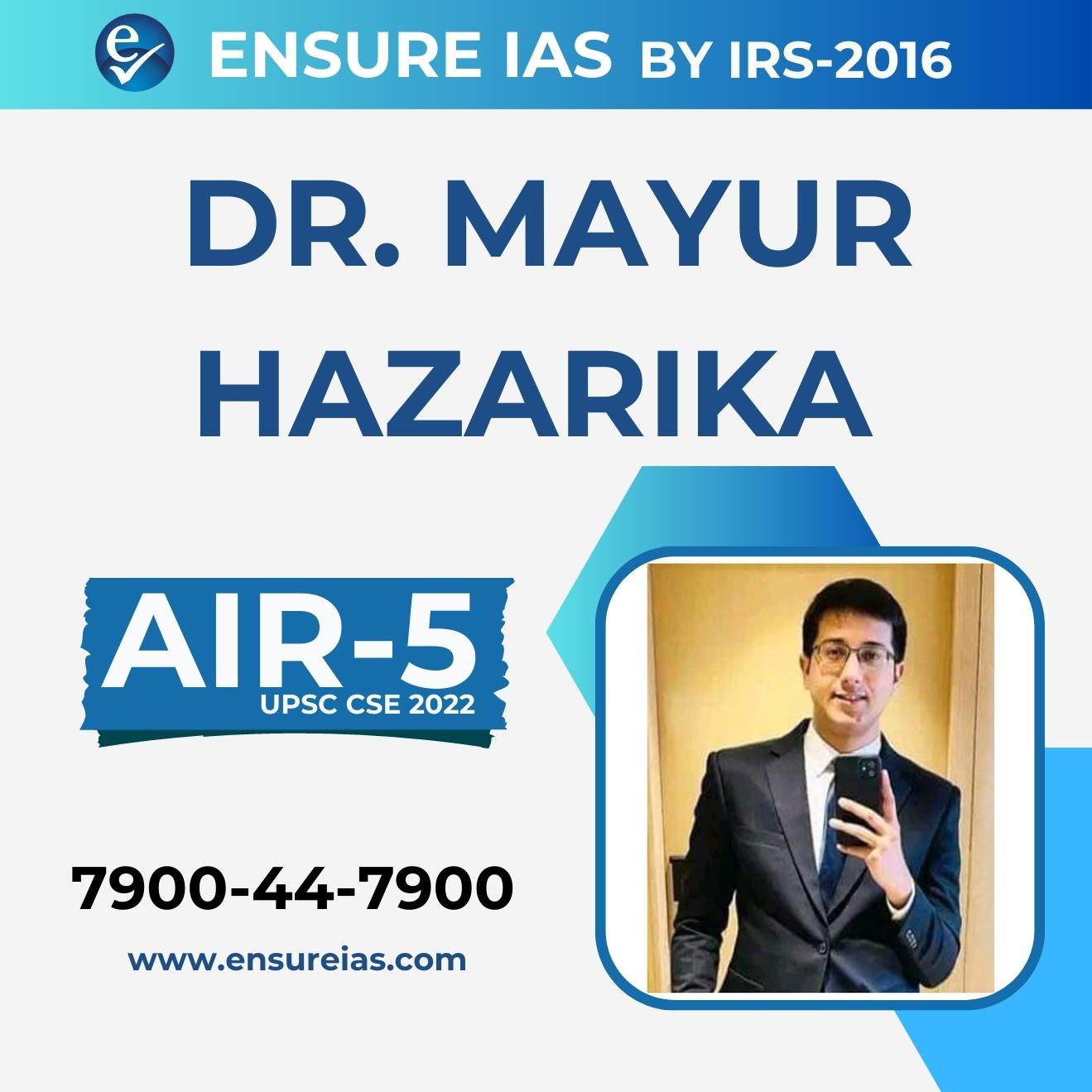 img-DR. MAYUR HAZARIKA - AIR 5