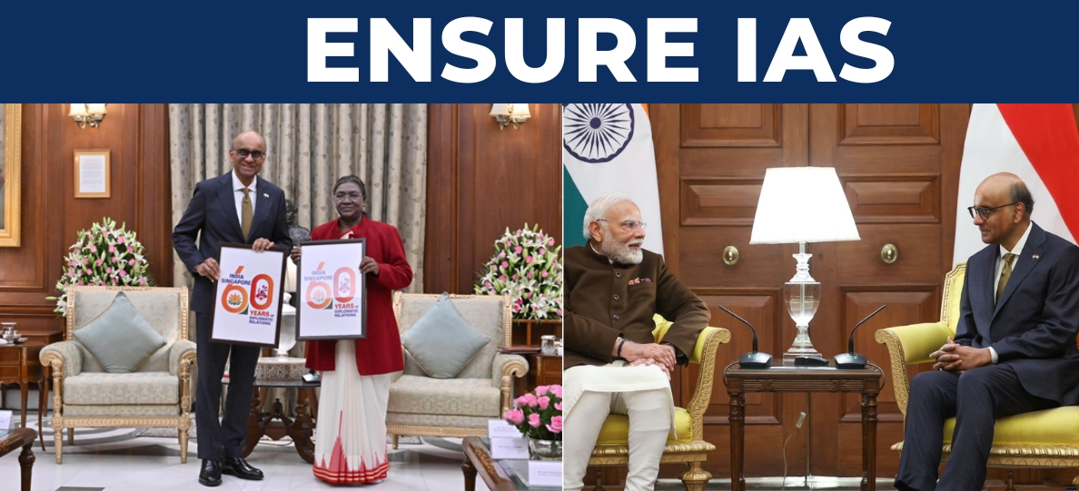 img-60th Anniversary of Diplomatic Relations: India-Singapore Relations Enter a New Phase