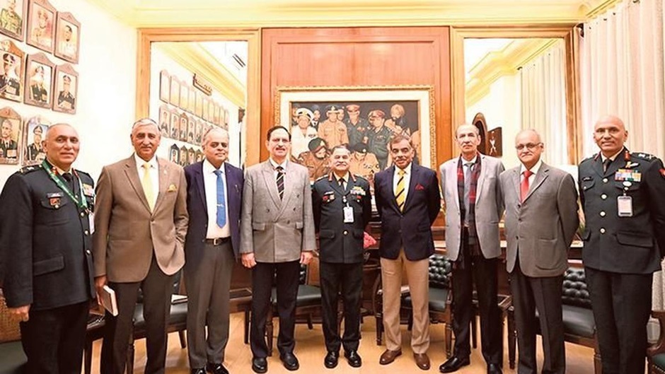 img-Painting on 1971 Surrender Replaced in Army Chief’s Lounge, Veterans Miffed