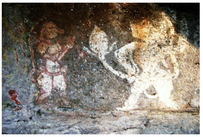 img-FUSION OF ROCK ART AT RUDRAGIRI HILLOCK FOUND ANDHRA PRADESH