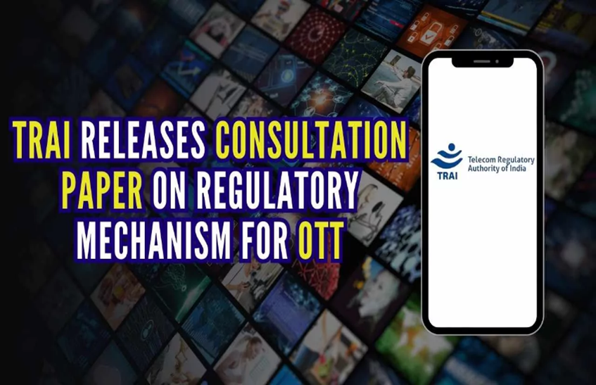img-TRAI RELEASES REGULATORY MEASURES FOR OTT