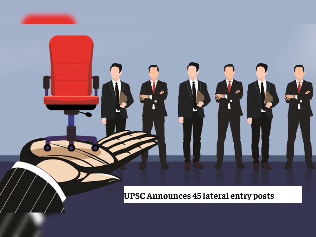 img-UPSC seeks candidates for 45 lateral entry posts in Ministries