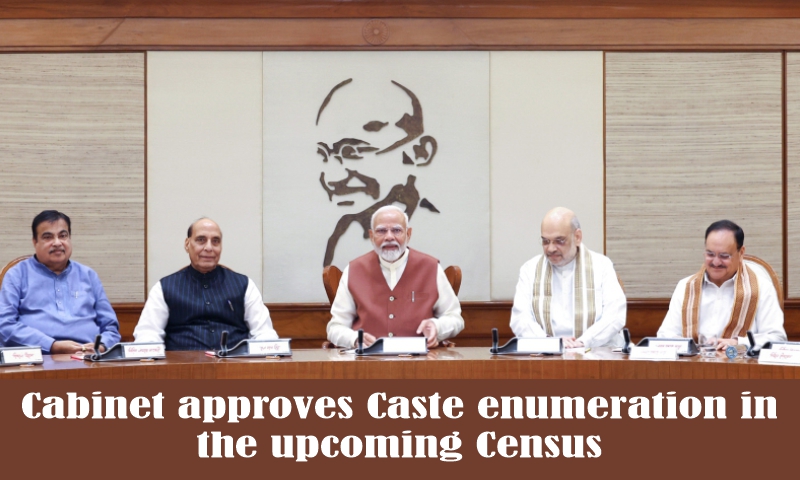 img-Union Cabinet Approves Caste Enumeration in Upcoming Census