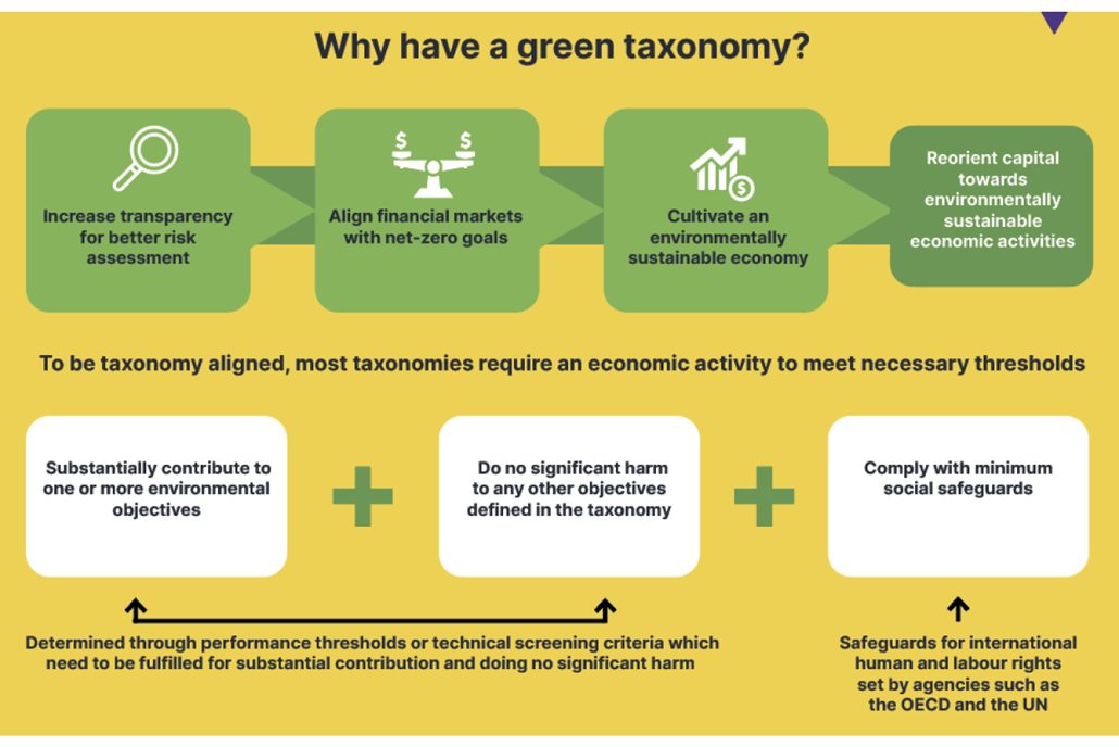 Green Taxonomy: A Framework for Sustainable Investments