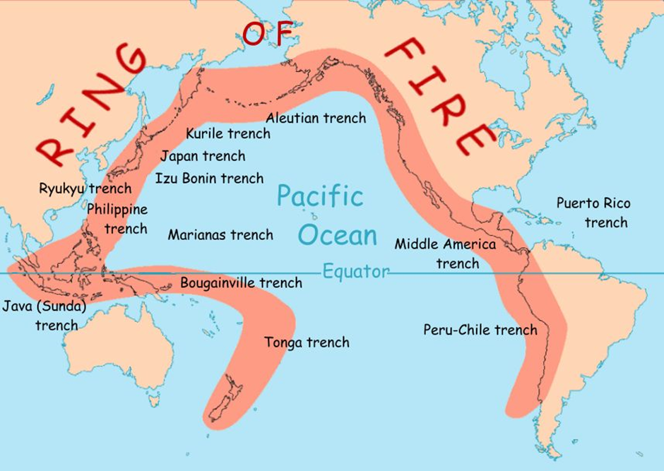 Pacific Ring of Fire: