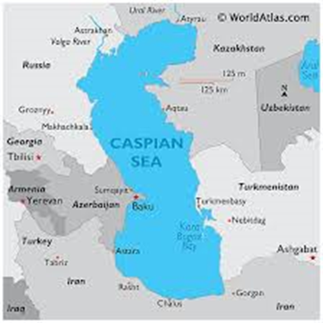 Why Caspian sea is shrinking