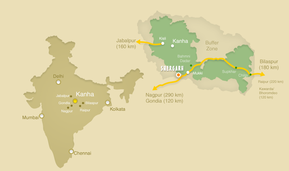 About Kanha Tiger Reserve