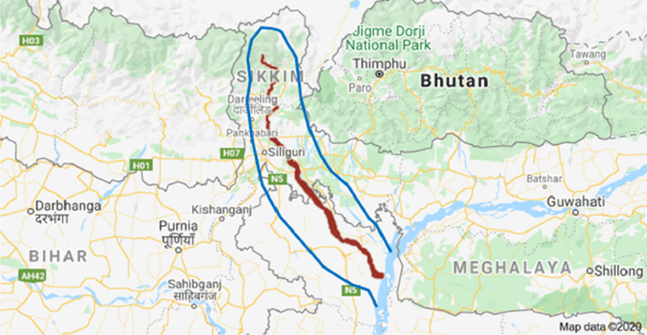 About Teesta River