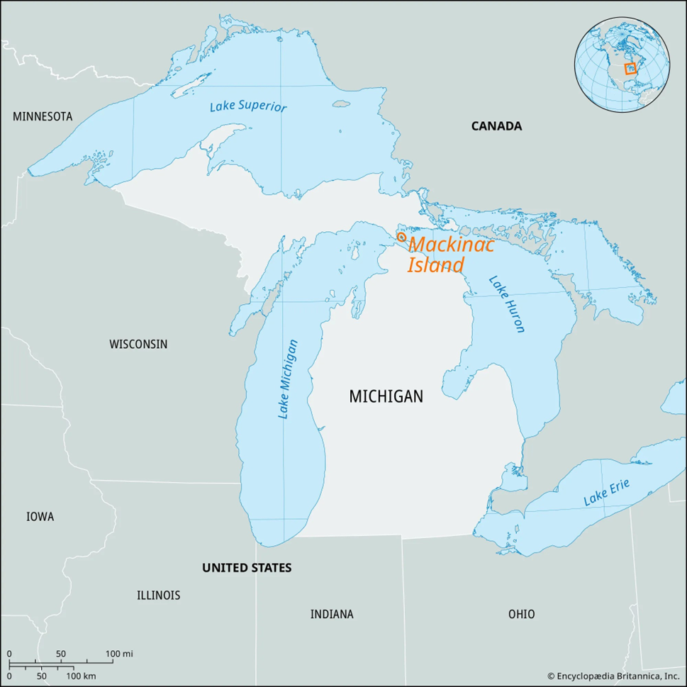  About Mackinac Island: 