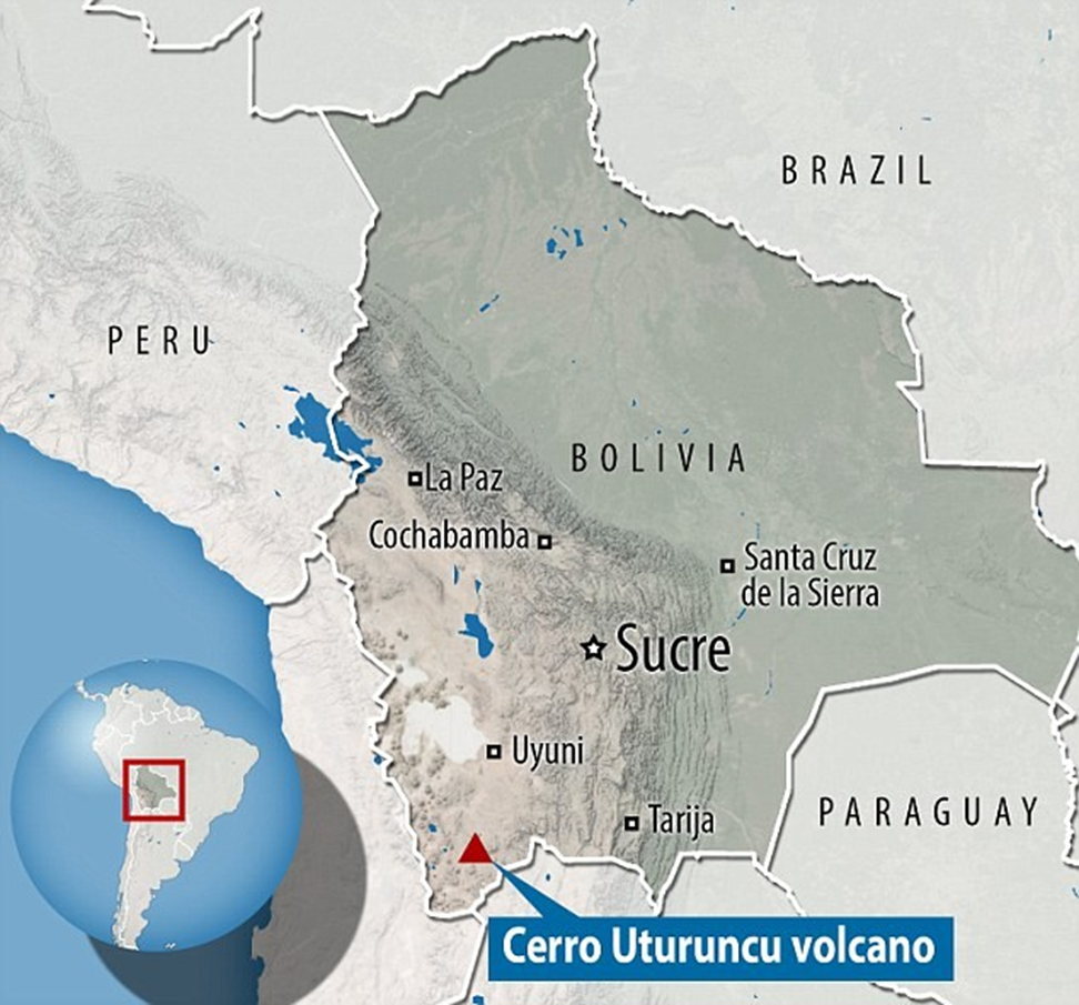  About Uturuncu volcano: 