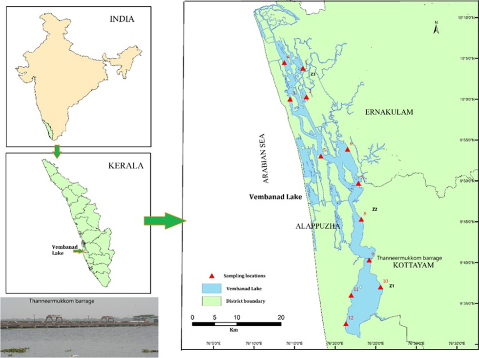 About Vembanad Lake: 