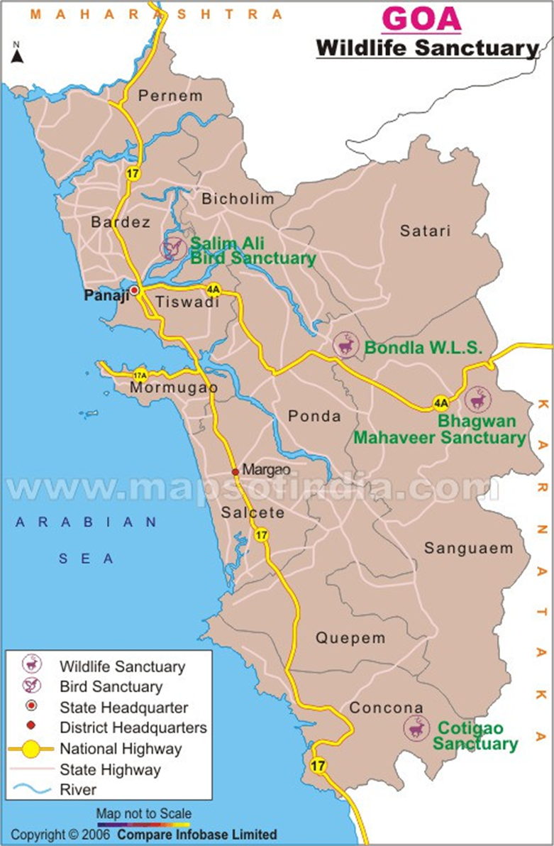  About Cotigao Wildlife Sanctuary: 