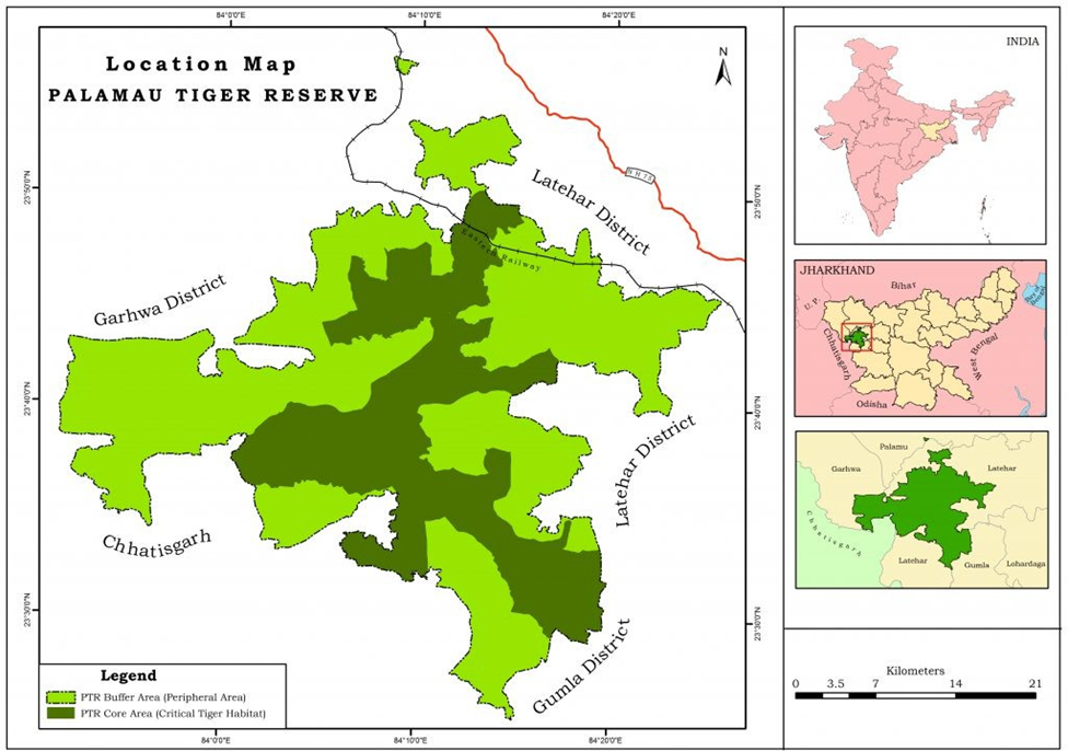 About Palamu Tiger Reserve: