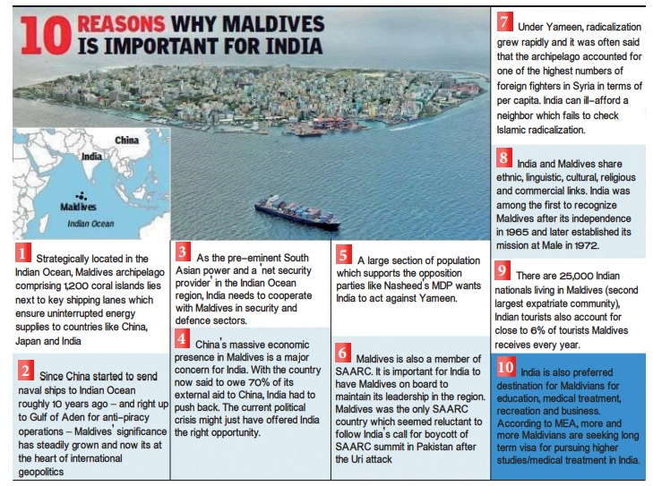 INDIAMALDIVES RELATIONS ENSURE IAS