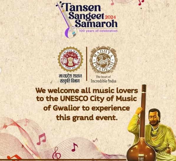MP CM Inaugurates Historic 100th Tansen Festival