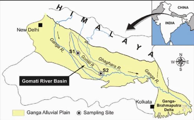 About Gomti River: