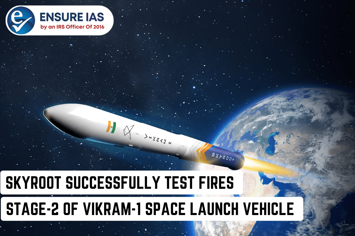 img-SKYROOT SUCCESSFULLY TEST FIRES STAGE-2 OF VIKRAM 1 SPACE LAUNCH VEHICLE