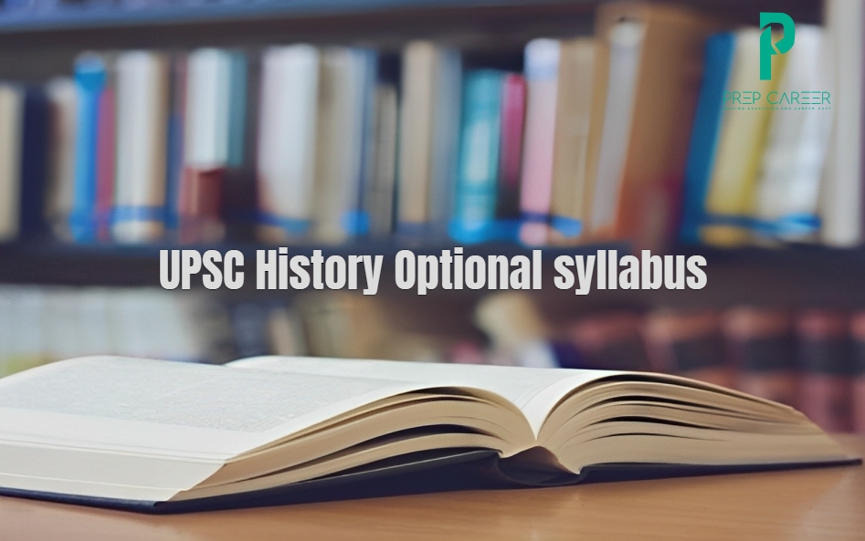 UPSC History Optional Syllabus