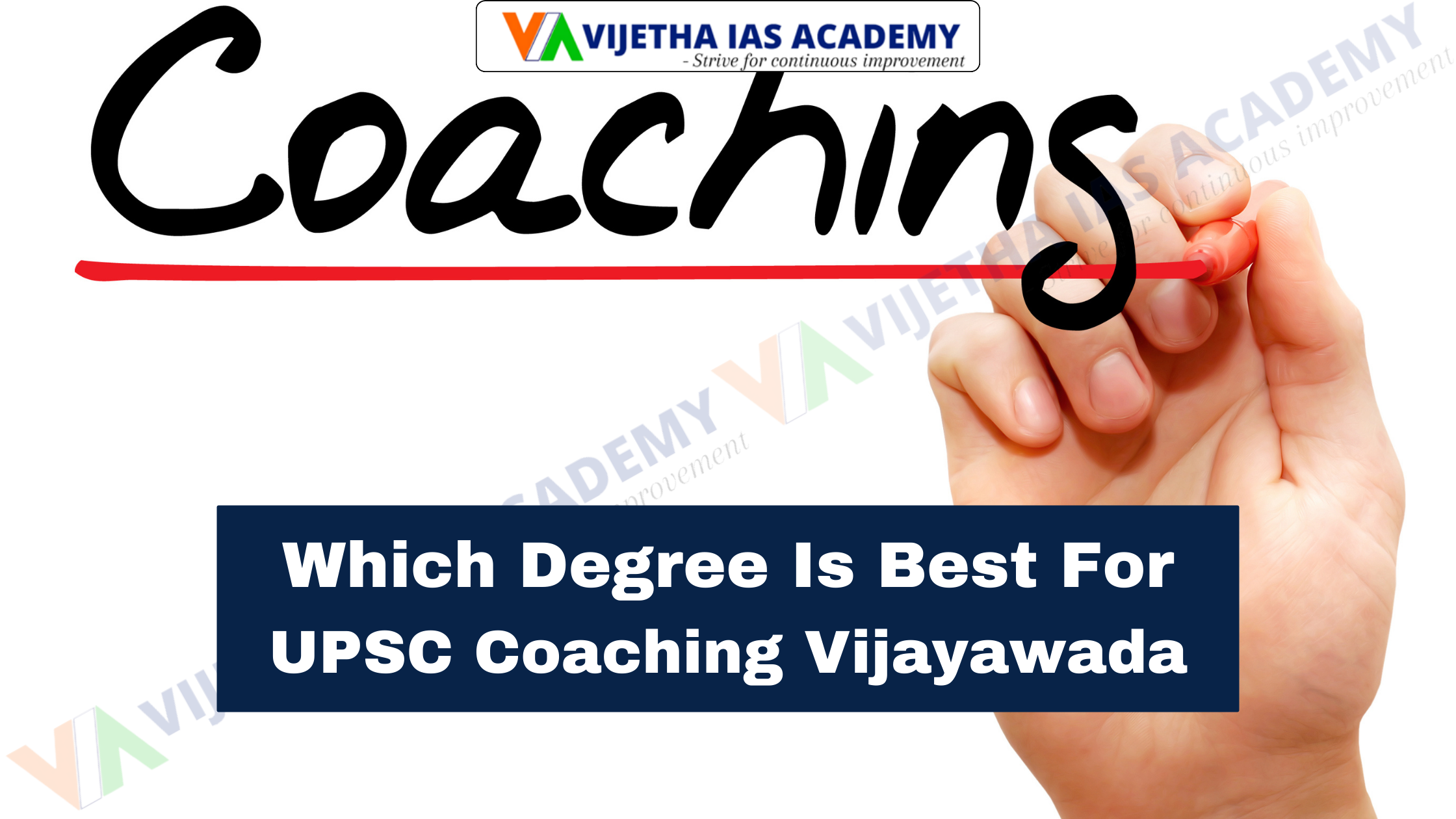 Which Degree Is Best For UPSC Coaching in Vijayawada ?