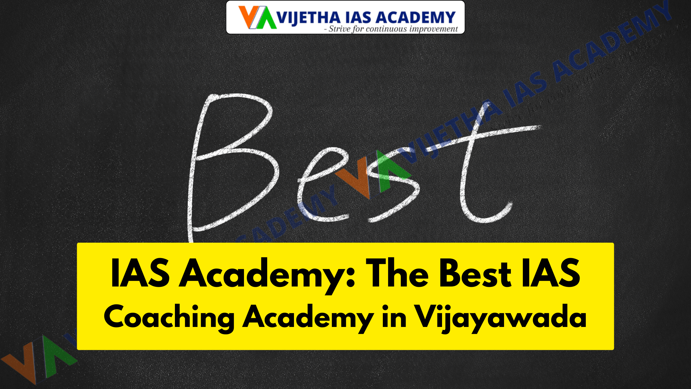 Vijetha IAS Academy – Leading IAS Coaching Academy in Vijayawada