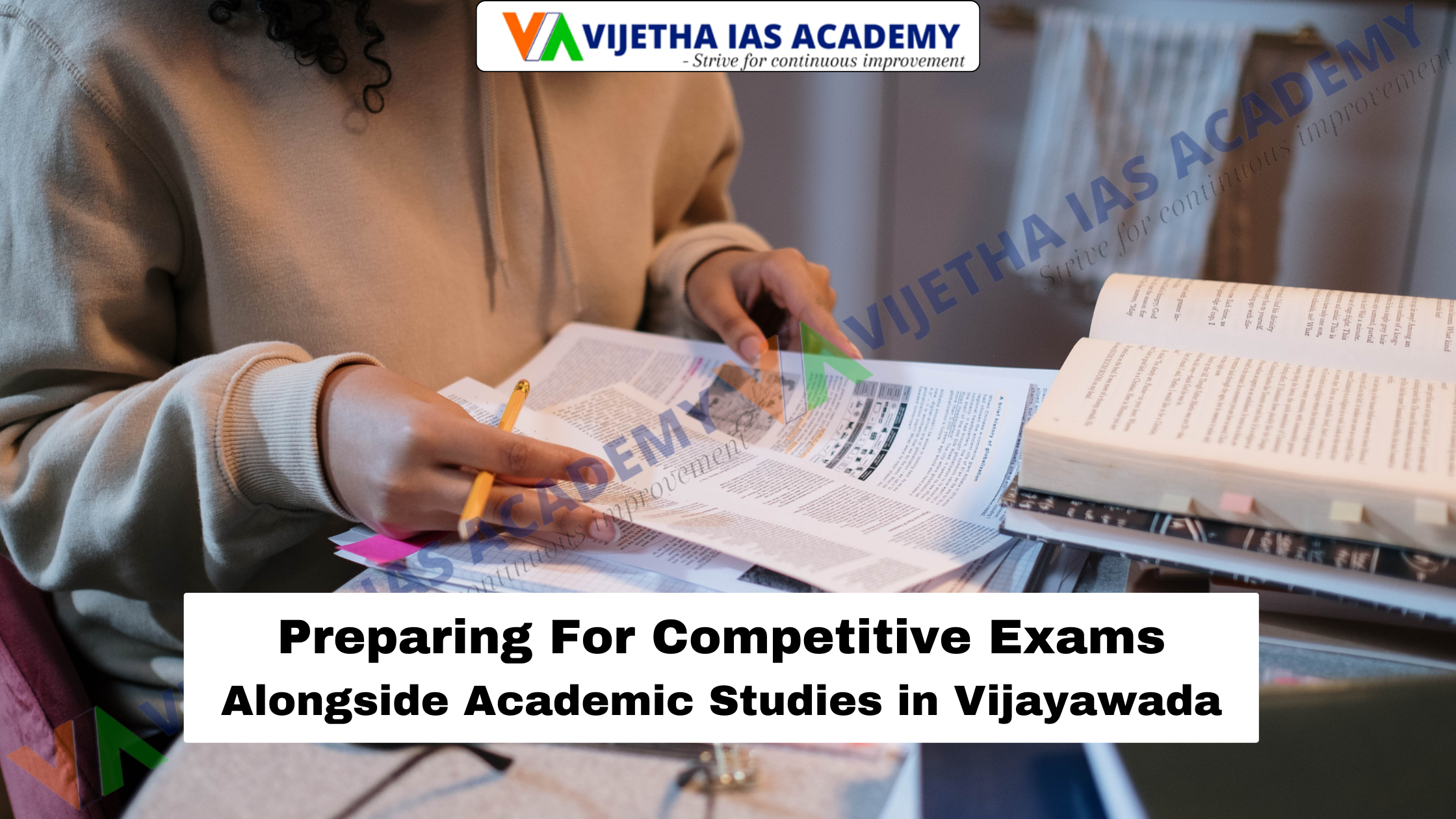 Preparing For Competitive Exams Alongside Academic Studies in Vijayawada