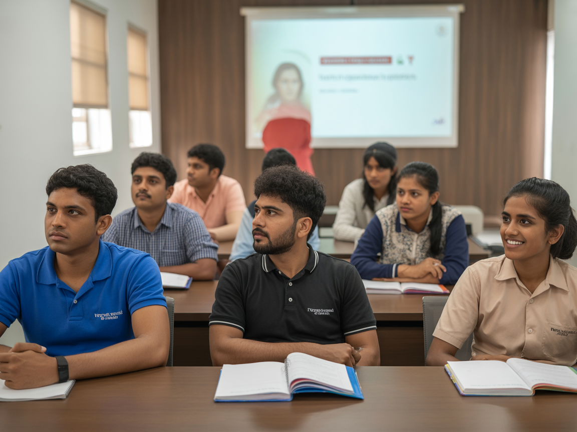 Students study group Image