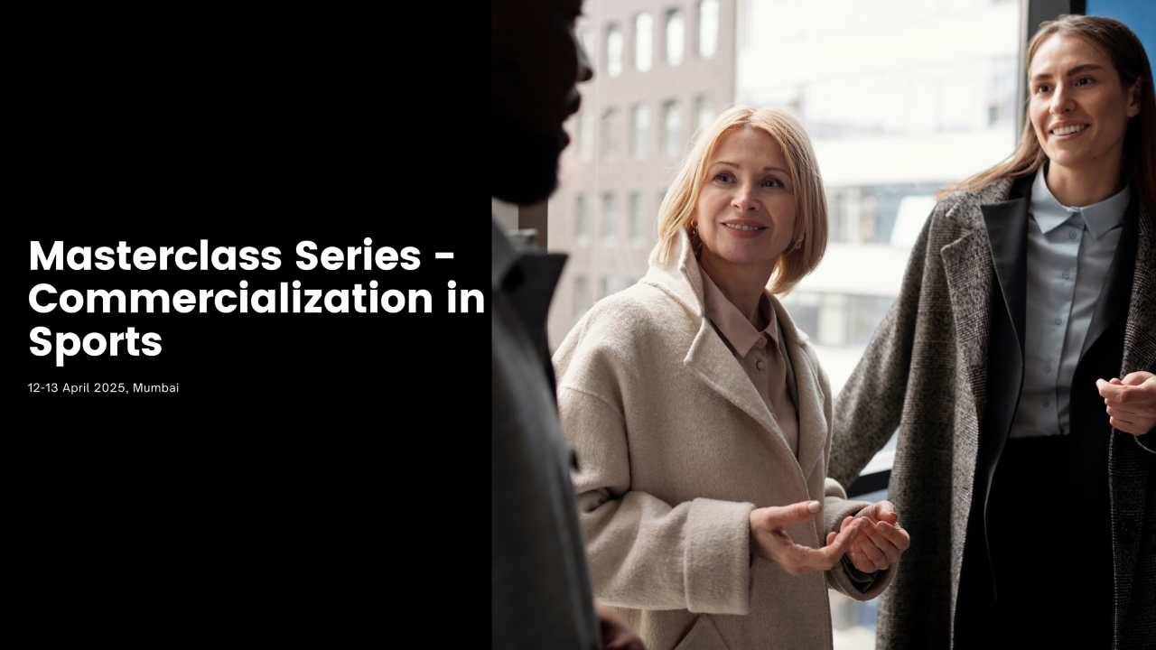 Masterclass Series – Commercialization in Sports
