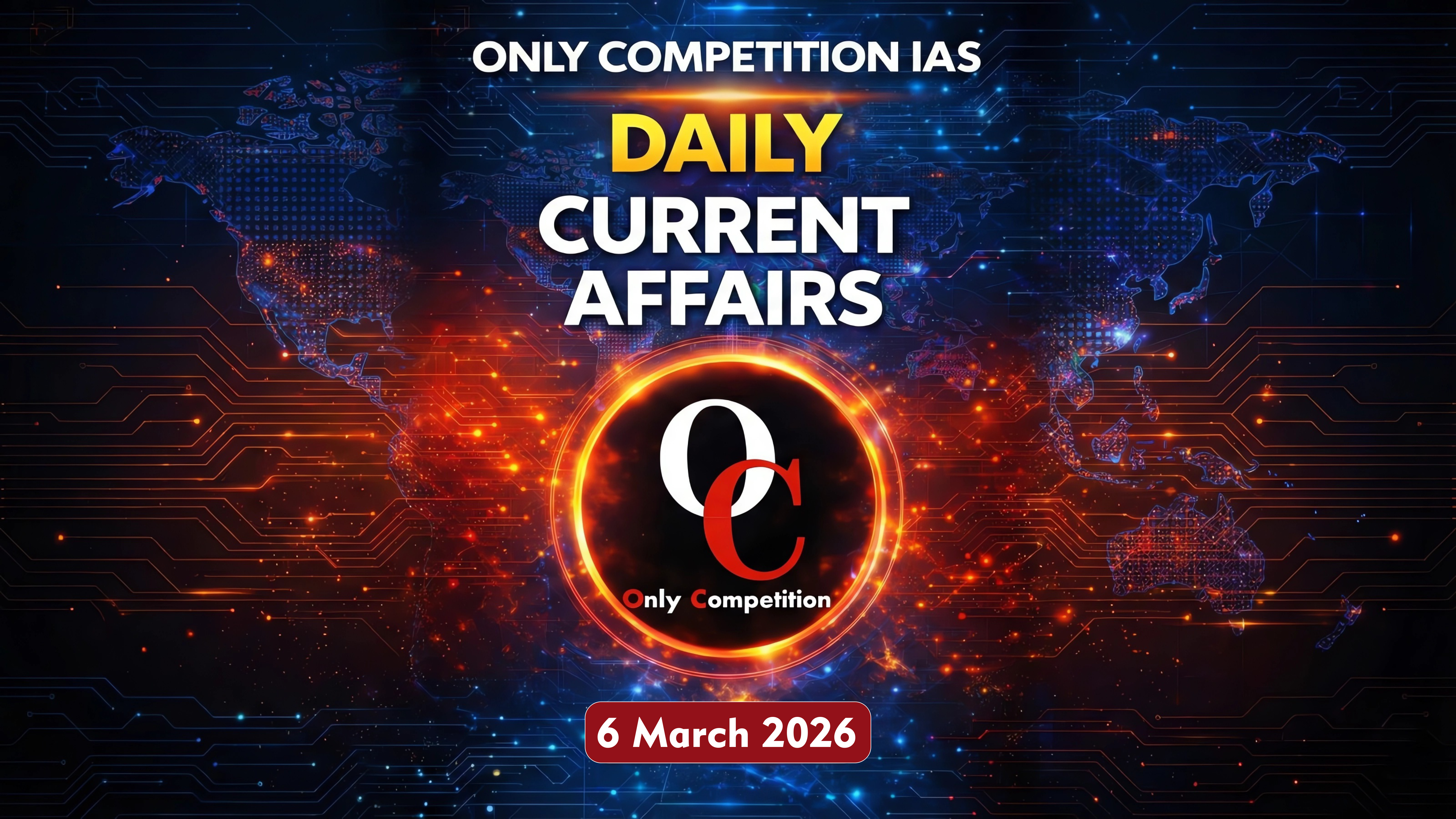 6th March Current Affairs