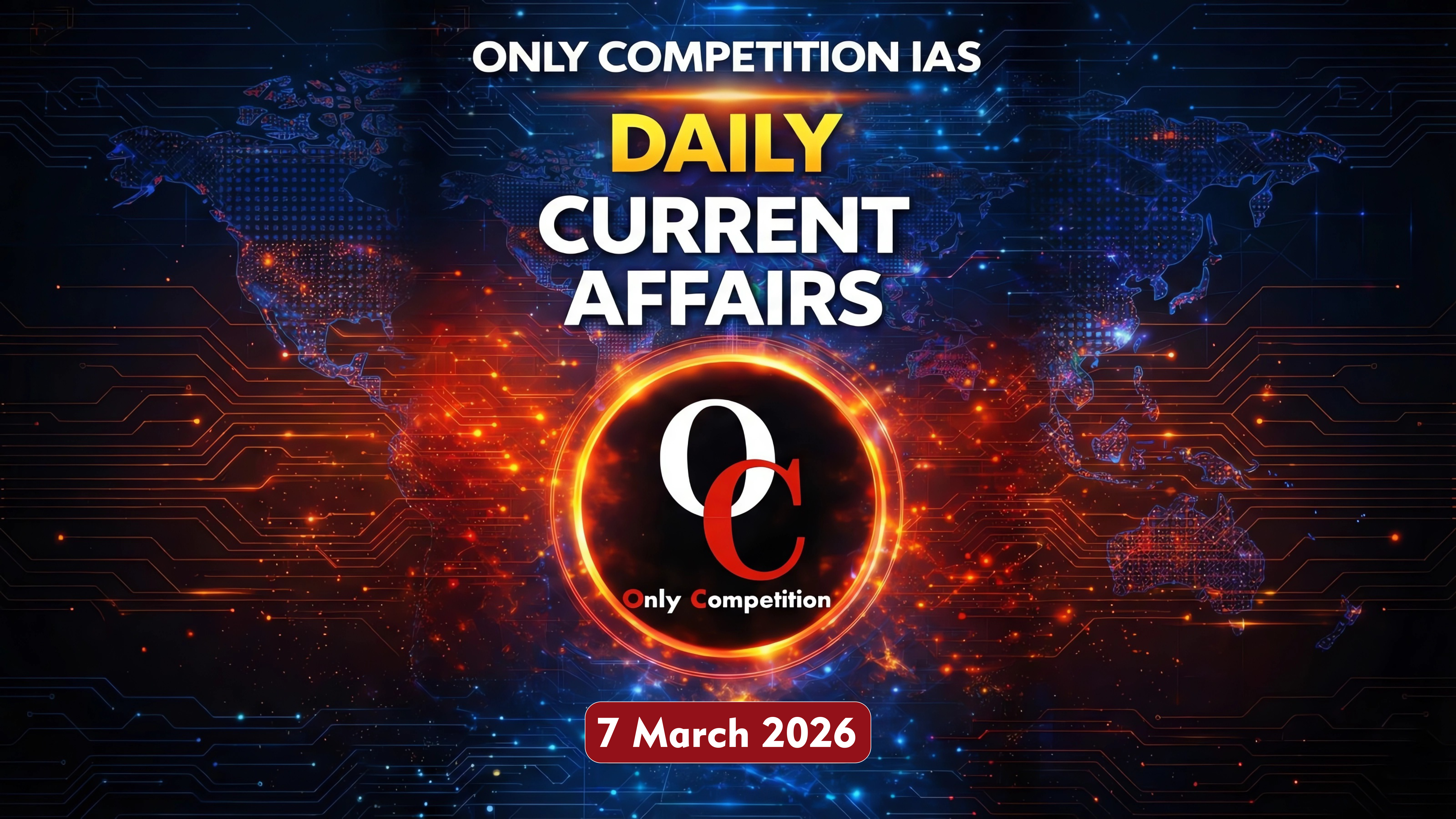 7th March Current Affairs