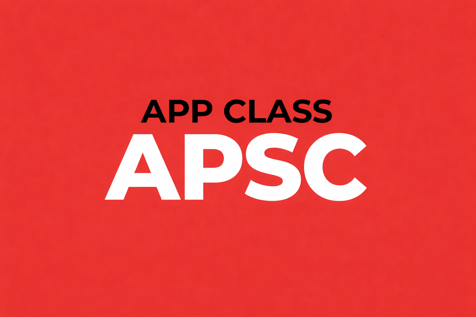 APSC Demo Classes