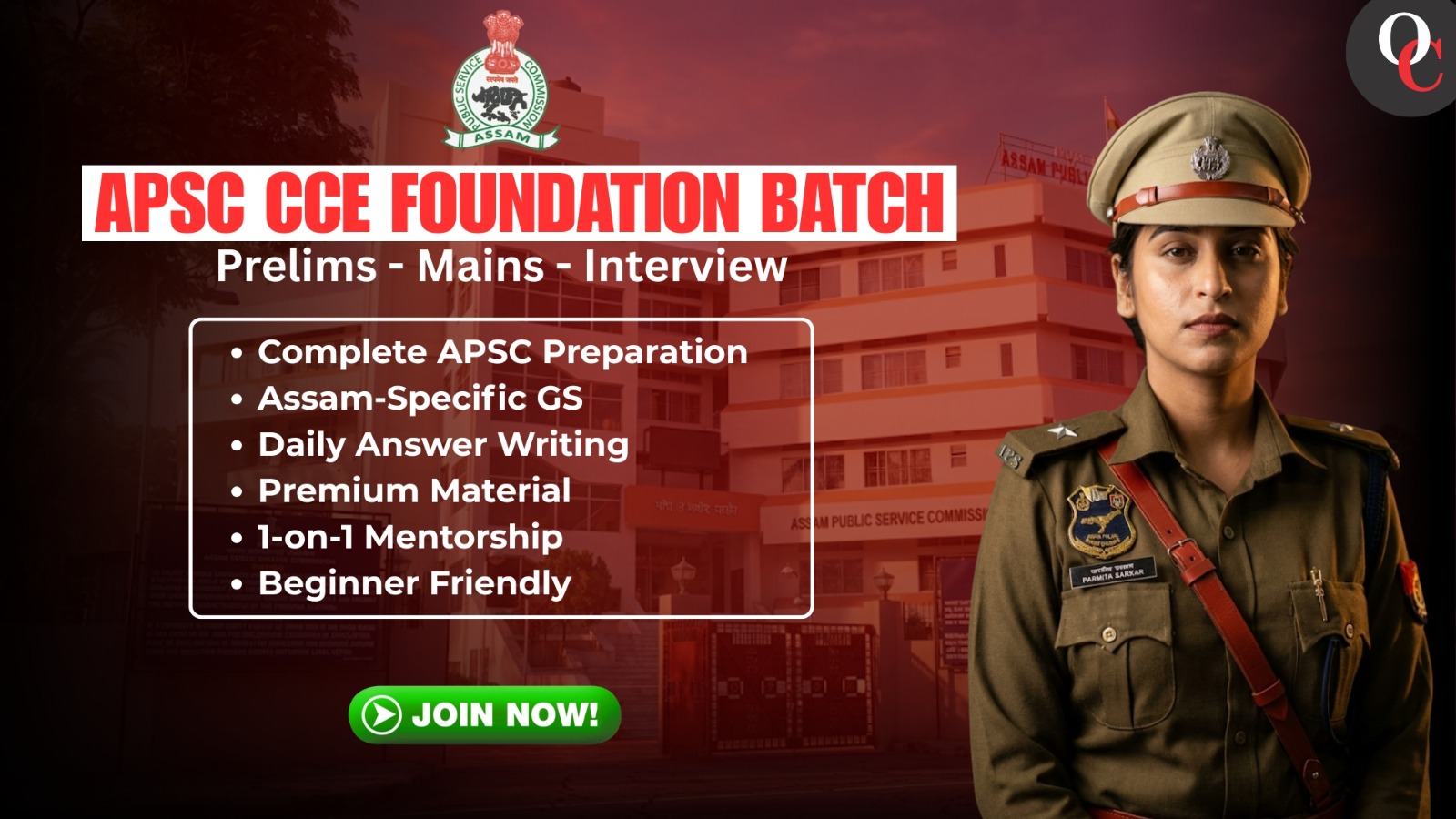 APSC CCE Foundation Batch 