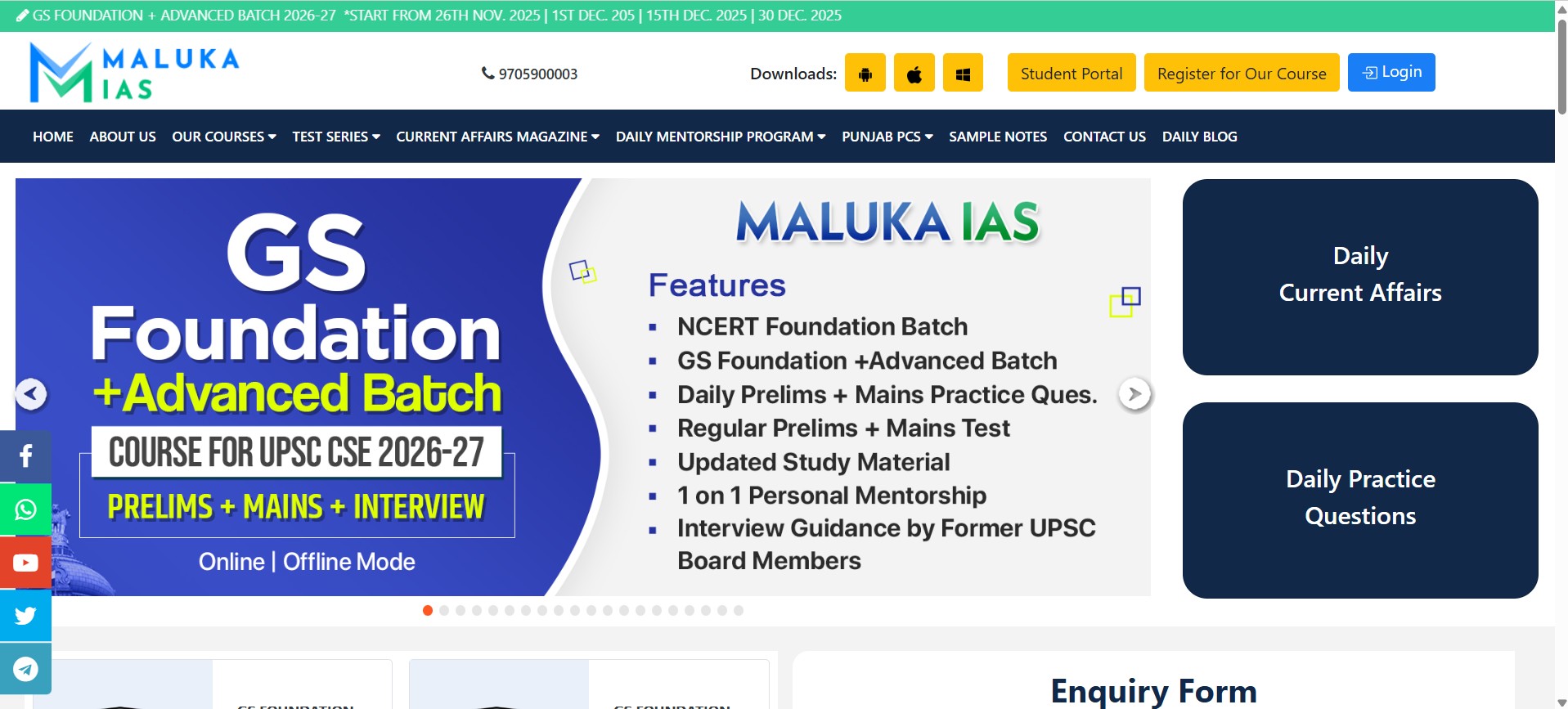 Maluka IAS Academy