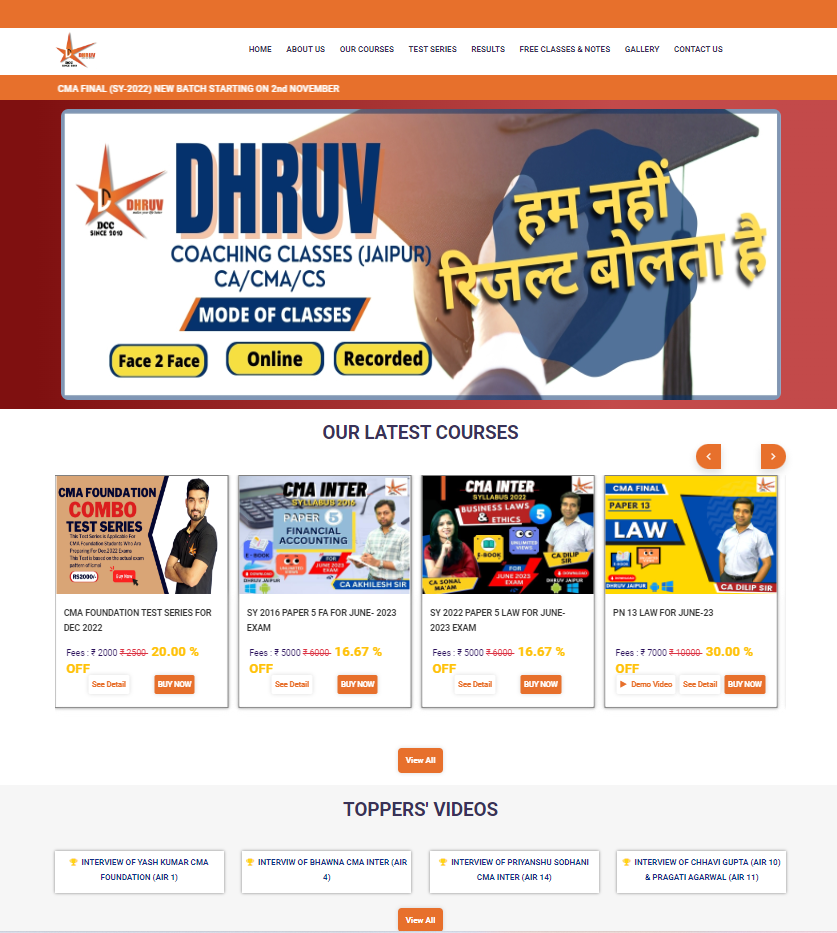 Dhruv Classes