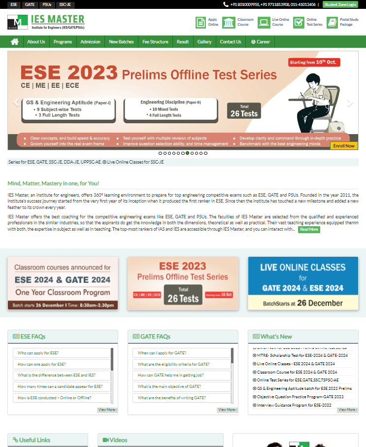 IES Master